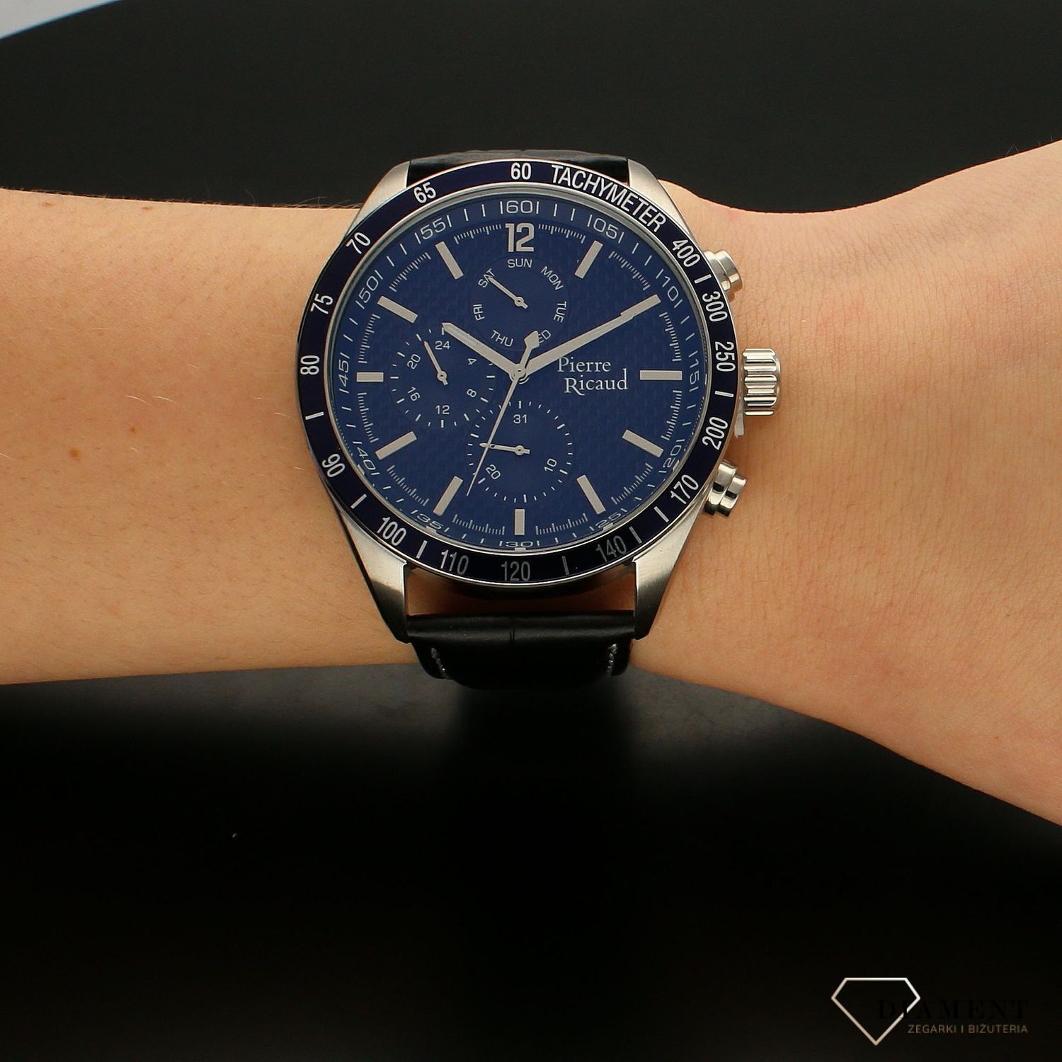 Zegarek męski PIERRE RICAUD P97224.T255QF ✓Zegarki na pasku✓ Zegarek męski✓ Męskie zegarki ✓ Zegarki męskie✓ Autoryzowany sklep✓ Kurier Gratis 24h✓ Gwarancja najniższej ceny✓ Grawer 0zł✓Zwrot 30 dni✓Negocjacje ➤Zapraszamy!.webp