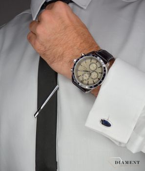 Zegarek męski Pierre Ricaud P97224.Y257QF2. Zegarek męski z ozdobnymi dodatkowymi tarczami. Zegarek męski ze stalową koperta oraz szarą tarczą zegarka (2).JPG