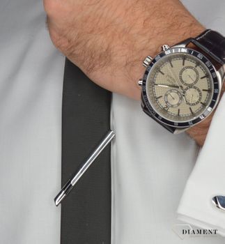 Zegarek męski Pierre Ricaud P97224.Y257QF2. Zegarek męski z ozdobnymi dodatkowymi tarczami. Zegarek męski ze stalową koperta oraz szarą tarczą zegarka (3).JPG