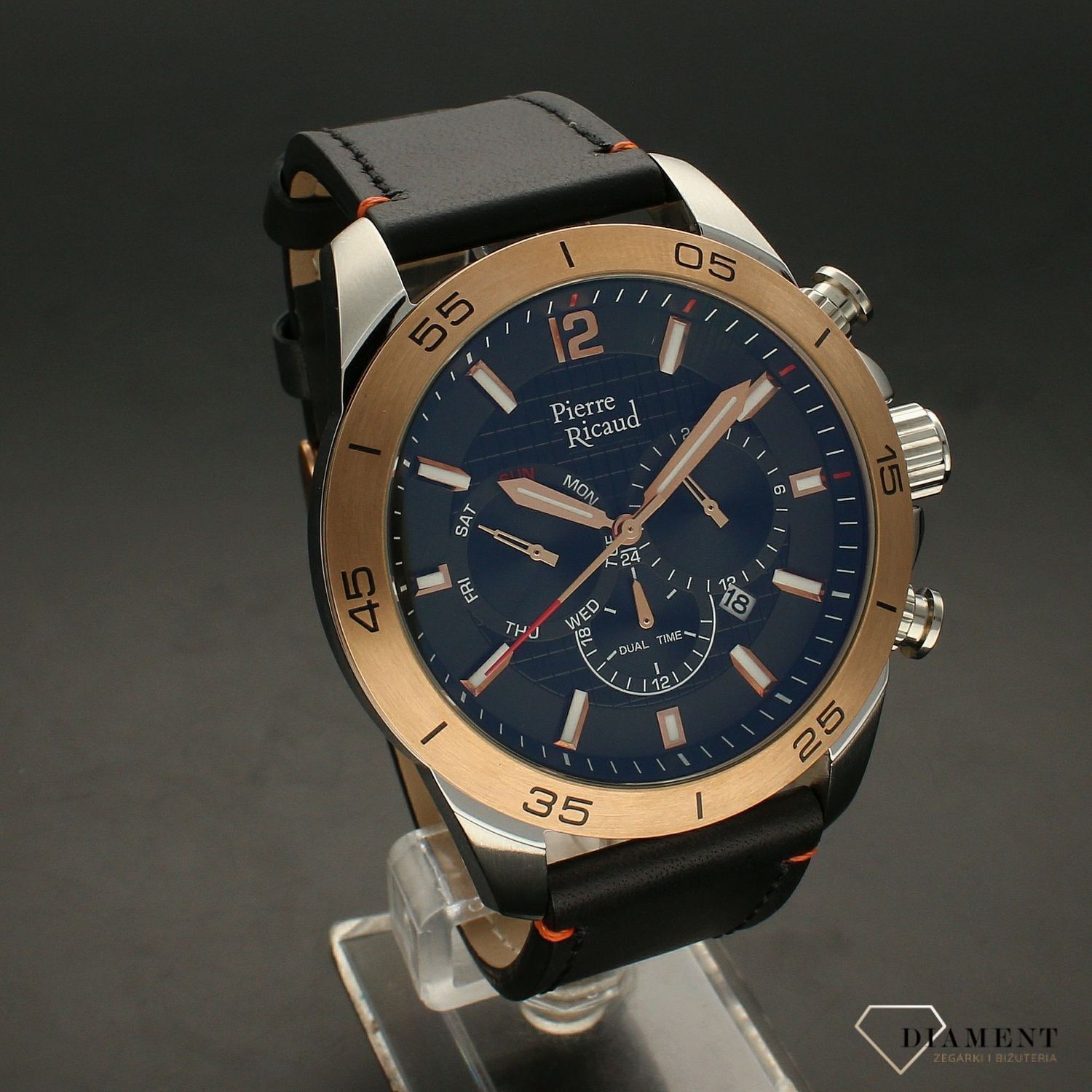 Zegarek męski PIERRE RICAUD P97261.R254QF Zegarki męskie✓ Zegarek męskie✓ Męskie zegarki ✓ Tanie zegarki✓ Autoryzowany sklep✓ Kurier Gratis 24h✓ Gwarancja najniższej ceny✓ Grawer 0zł✓Zwrot 30 dni✓Negocjacje ➤Zapraszamy!.webp