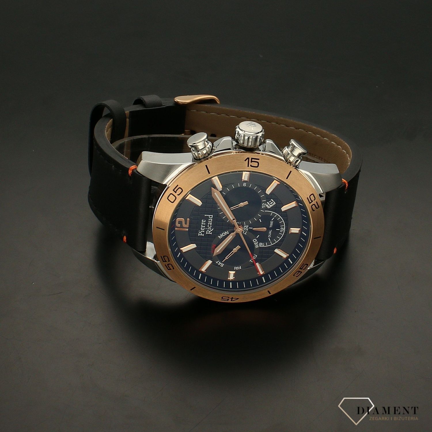 Zegarek męski PIERRE RICAUD P97261.R254QF Zegarki męskie✓ Zegarek męskie✓ Męskie zegarki ✓ Tanie zegarki✓ Autoryzowany sklep✓ Kurier Gratis 24h✓ Gwarancja najniższej ceny✓ Grawer 0zł✓Zwrot 30 dni✓Negocjacje ➤Zapraszamy!.webp