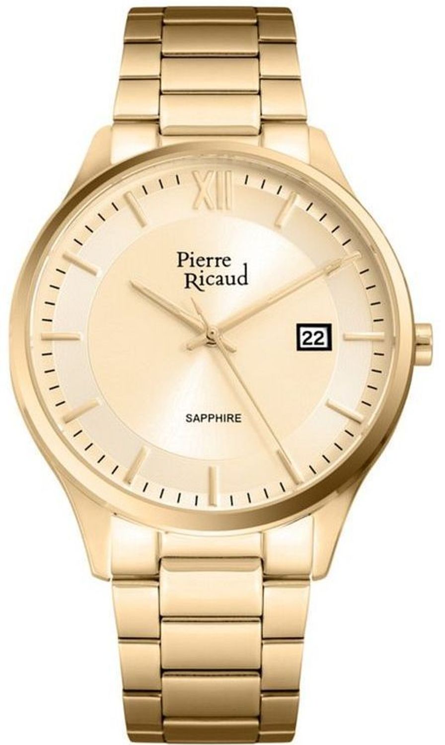Zegarek męski PIERRE RICAUD P97262.1161Q Wyposażony jest w kwarcowy mechanizm, zasilany za pomocą baterii. 1..jpg