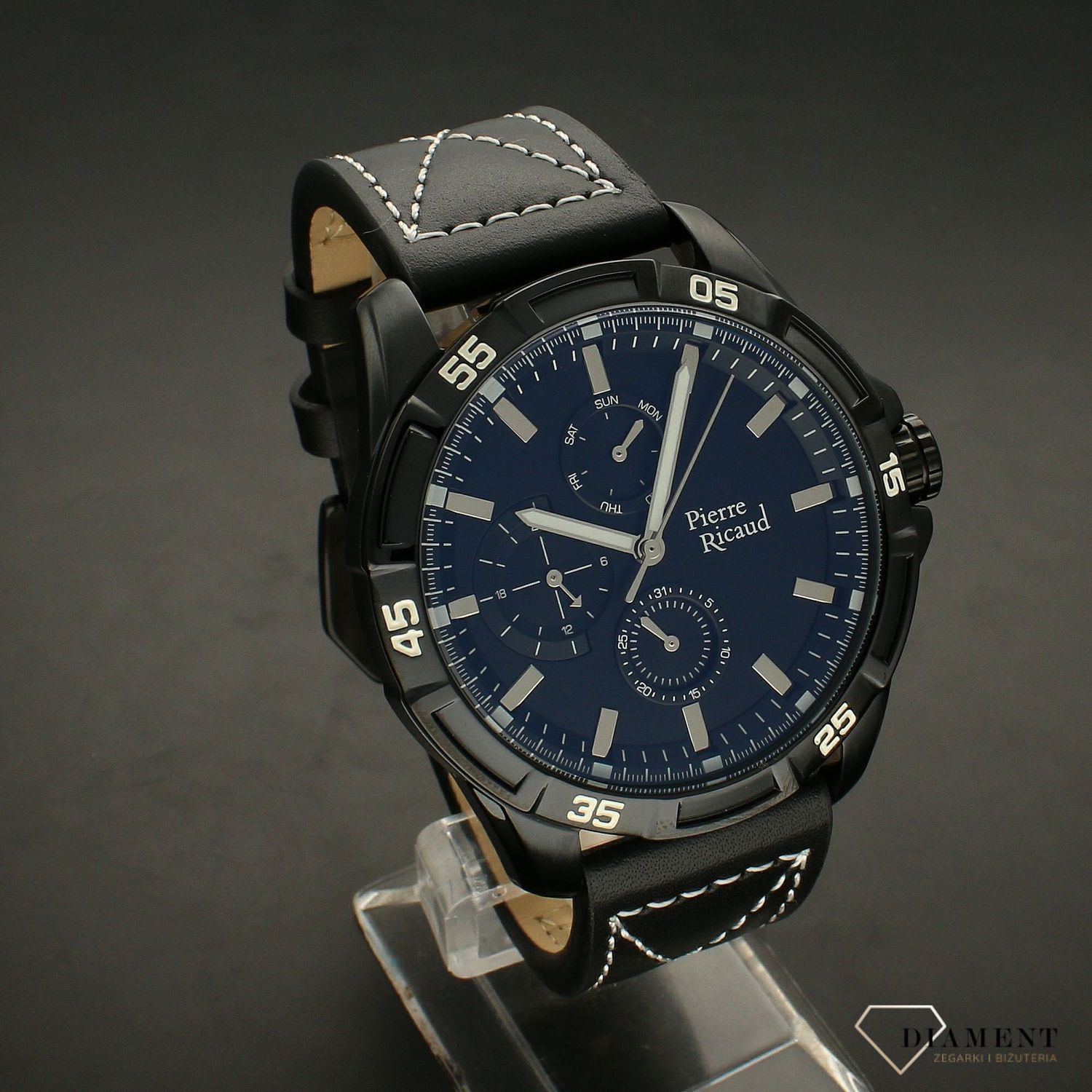 Zegarek męski PIERRE RICAUD P97263.B214QF ✓Zegarki na pasku✓ Zegarek męski✓ Męskie zegarki ✓ Zegarki męskie✓ Autoryzowany sklep✓ Kurier Gratis 24h✓ Gwarancja najniższej ceny✓ Grawer 0zł✓Zwrot 30 dni✓Negocjacje ➤Zapraszamy!.webp