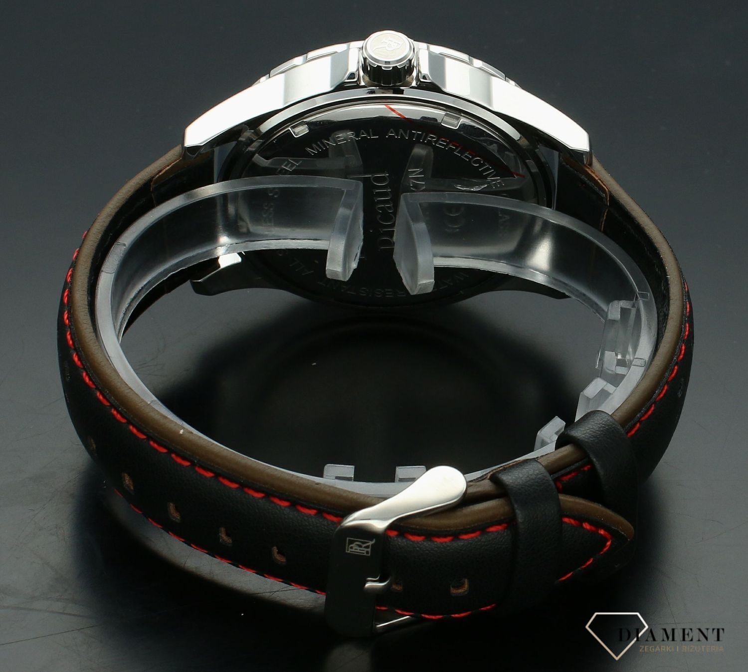 Zegarek męski  Pierre Ricaud Classic P97264.5213QF. Męski zegarek Pierre Ricaud. Męski zegarek klasyczny. Zegarek męski na pasku. Zegarek męski na pasku ze srebrną tarczą. Zegarek męski Pierre Ricaud na prezent..jpg