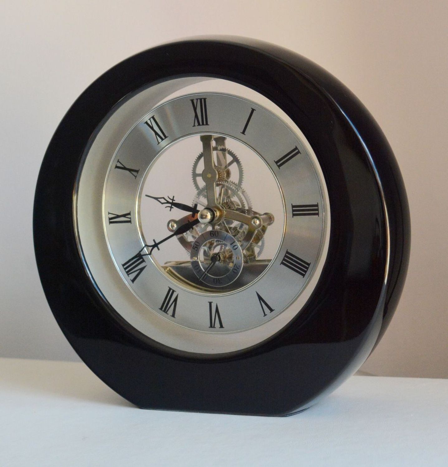 Zegar kominkowy drewniany Adler PC041BL...jpg