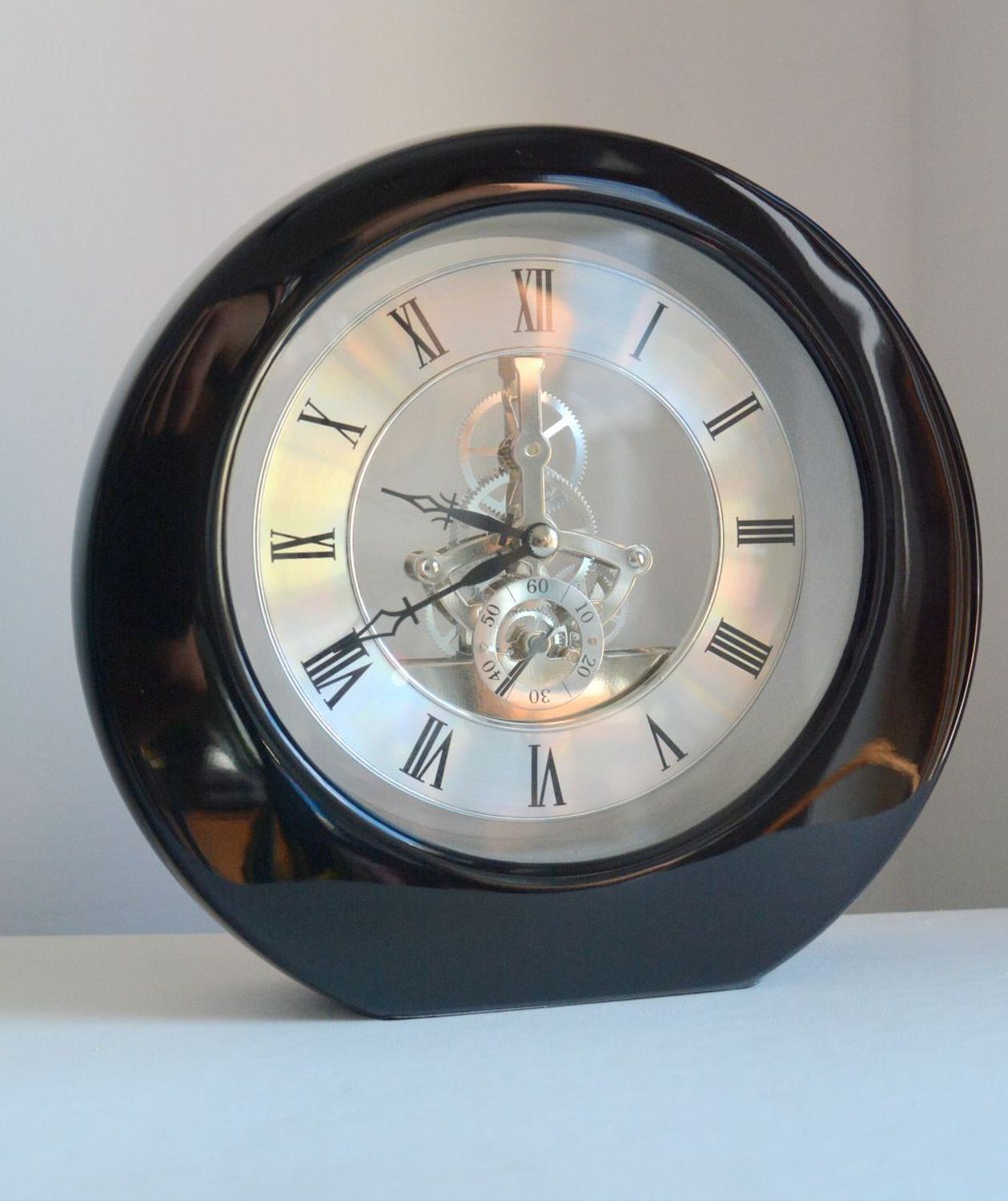 Zegar kominkowy drewniany Adler PC041BL...jpg