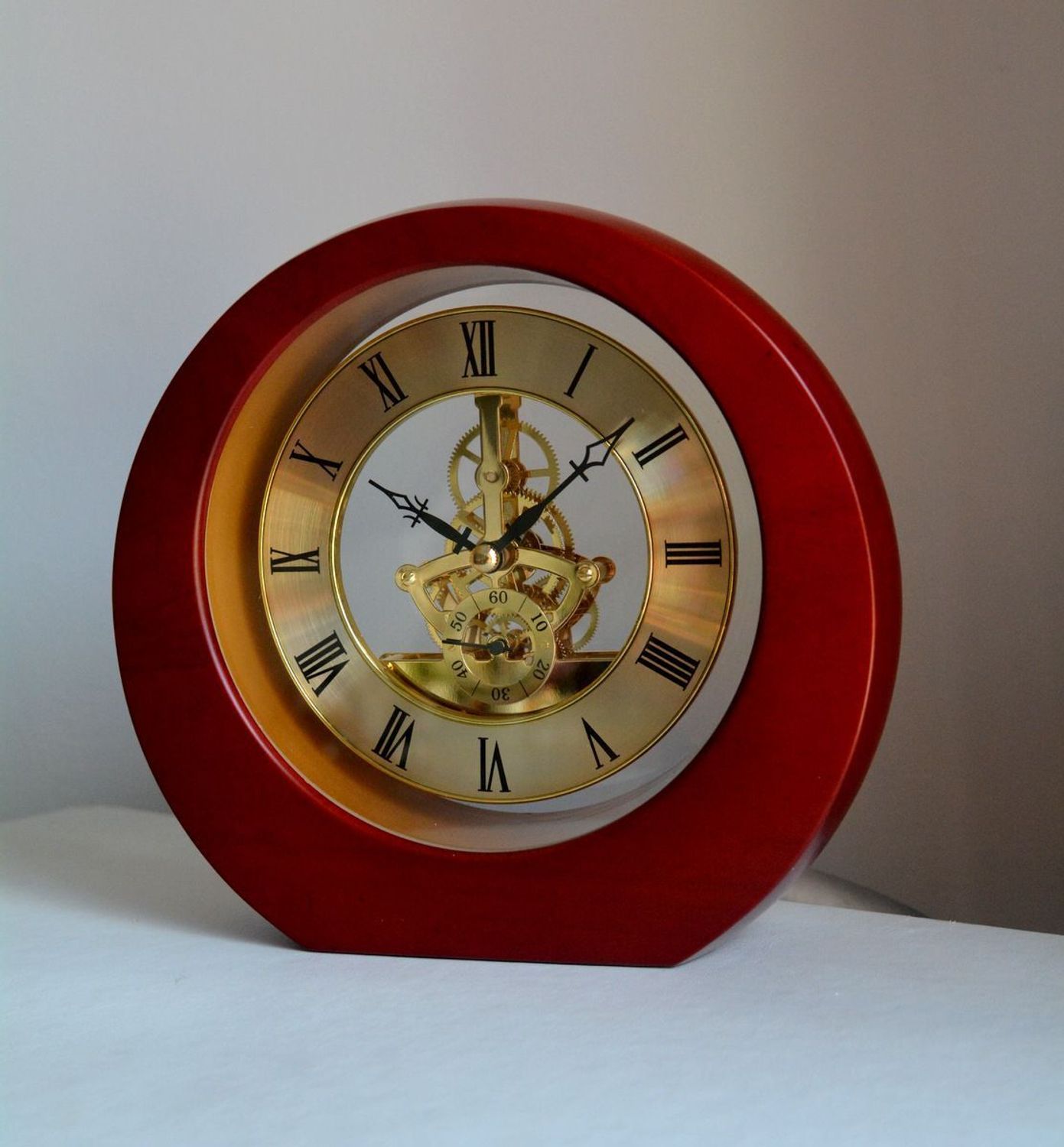 Zegar kominkowy drewniany Adler PC041CH...jpg