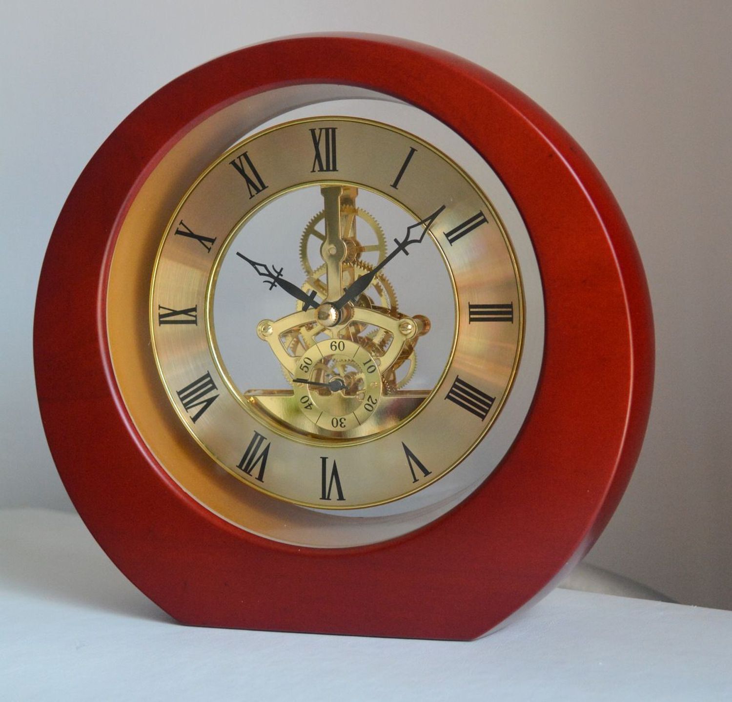 Zegar kominkowy drewniany Adler PC041CH...jpg