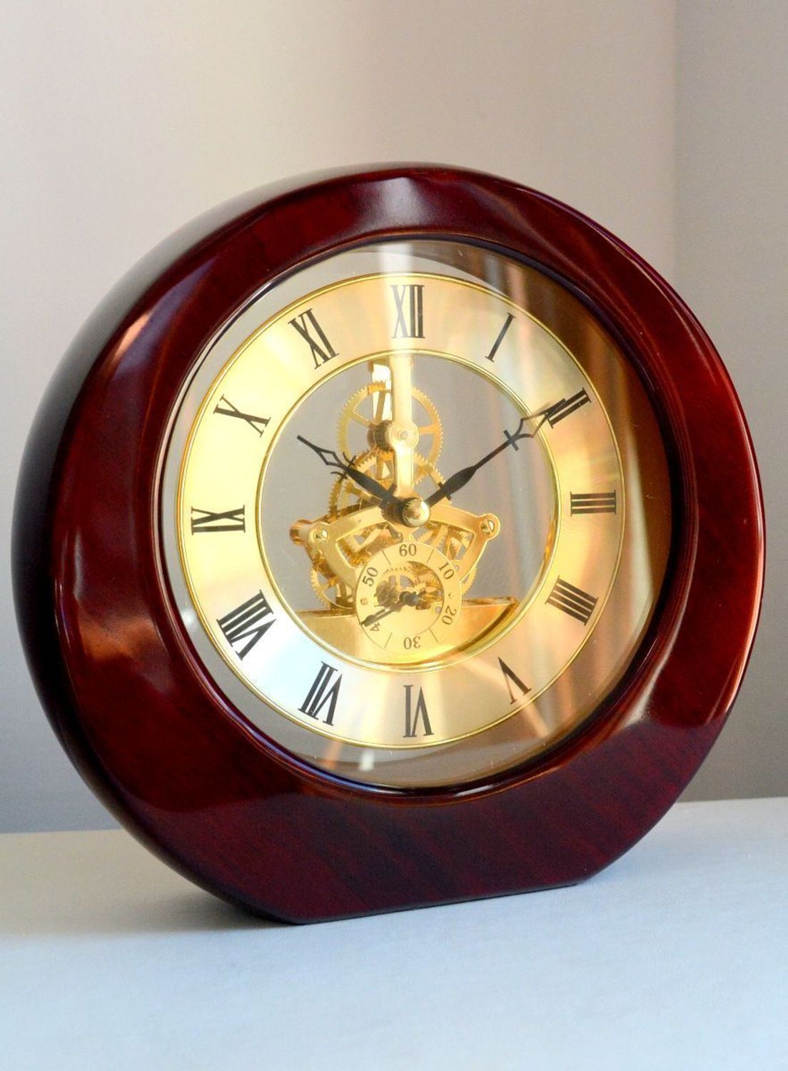 Zegar kominkowy drewniany Adler PC041CHL zegar.jpg