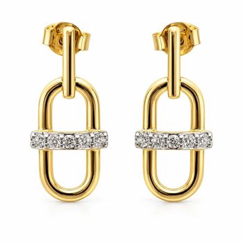 Złote kolczyki 585 wiszące z 10 diamentami 0,22 ct – elegancka biżuteria damska (3).jpg