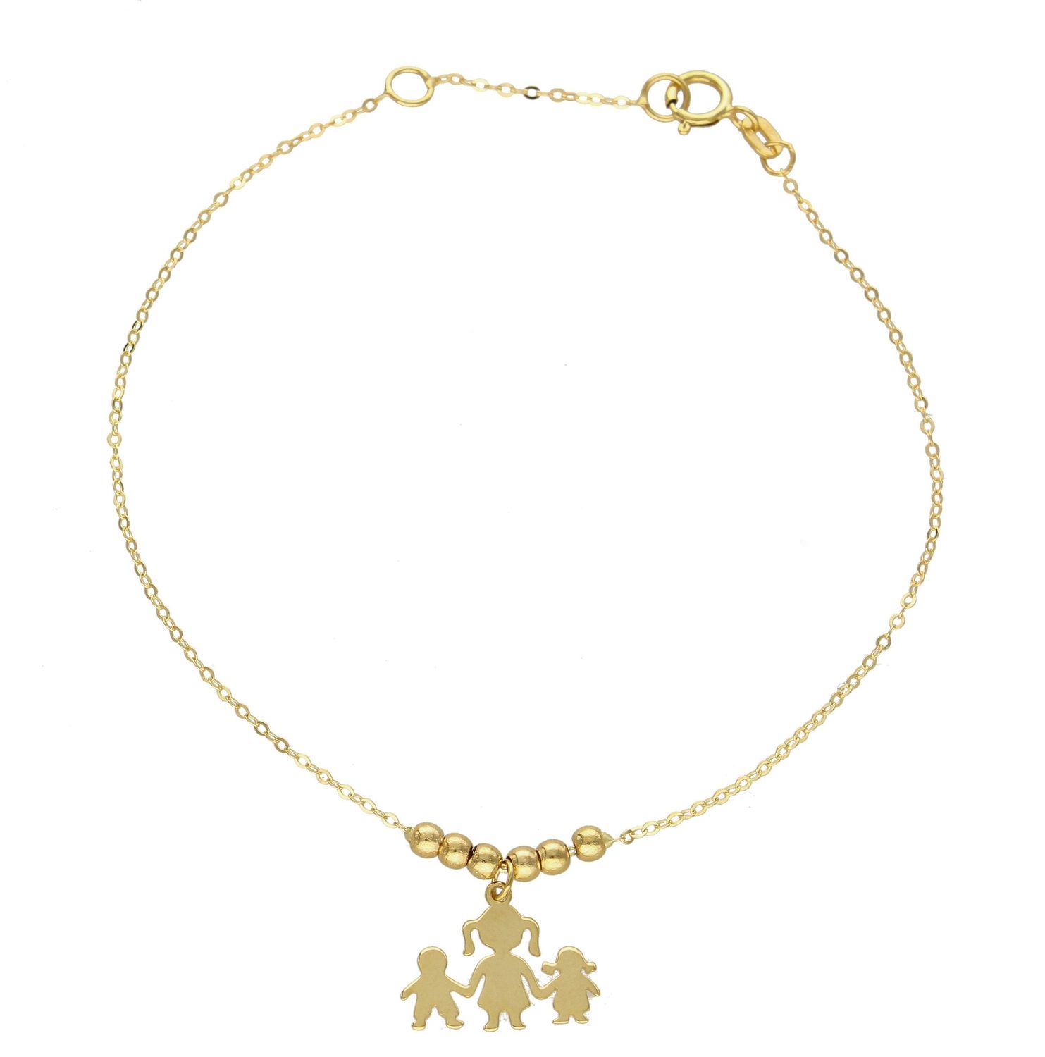 Bransoletka złota 333 zawieszka z rodziną PL0059BG14K (1).jpg