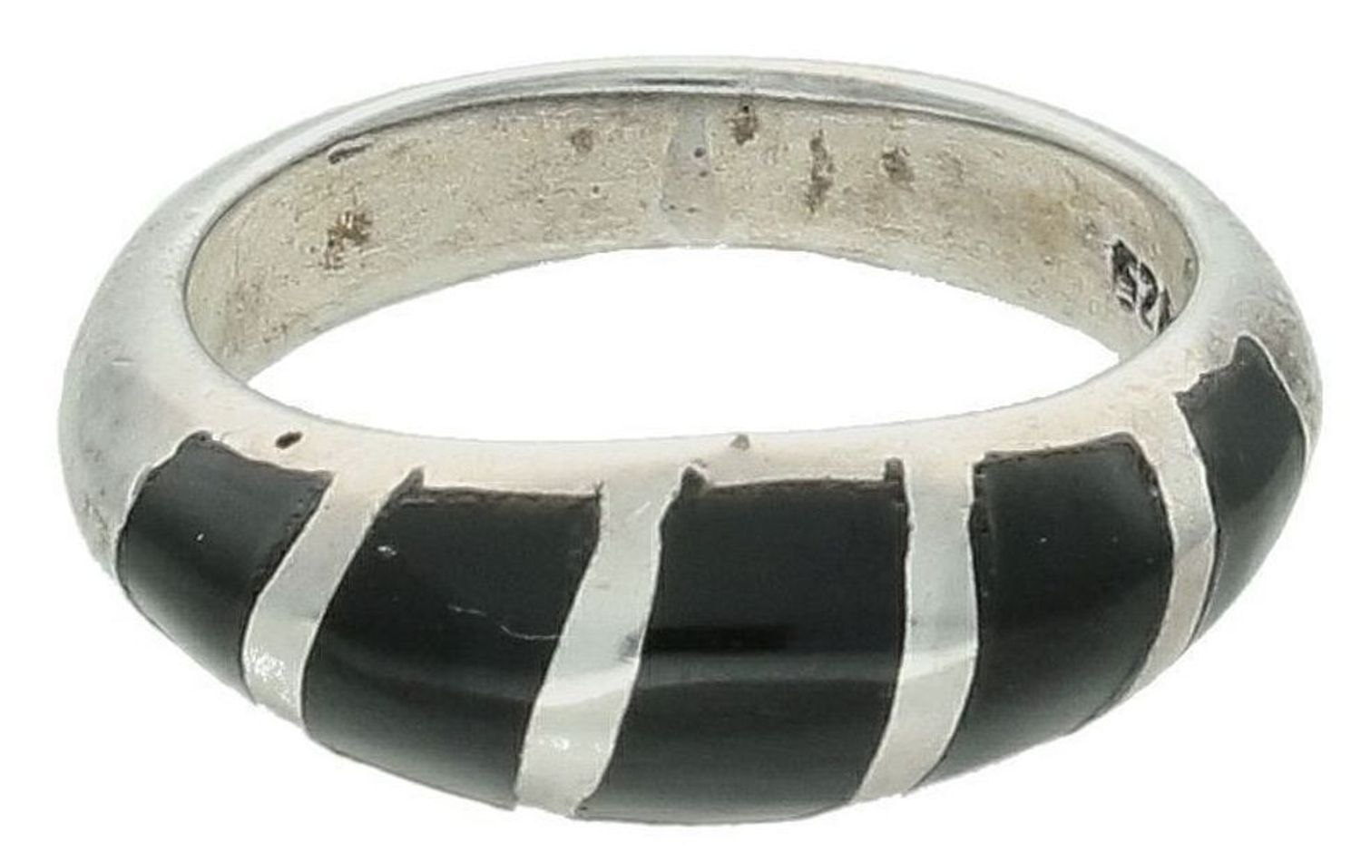 Srebrny pierścionek damski 925 z onyksem rozmiar 12 PM667. Pierścionek srebrny z onyksem. Srebrny pierścionek z ciemnym kamieniem. Pierścionek srebrny na prezent. Biżuteria z onyksami.5.jpg