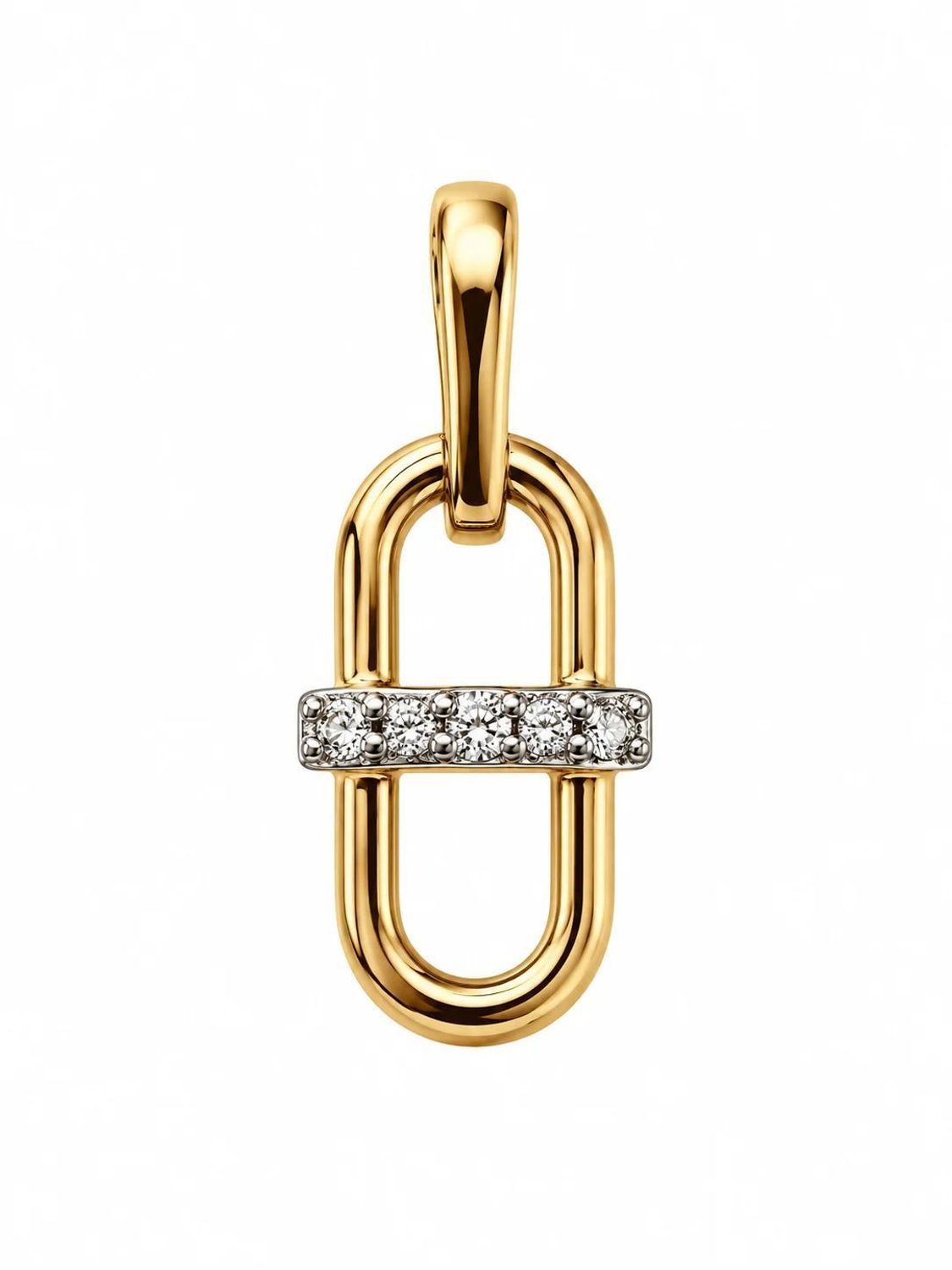 Złota zawieszka 585 z 5 brylantami 0,11 ct.jpg