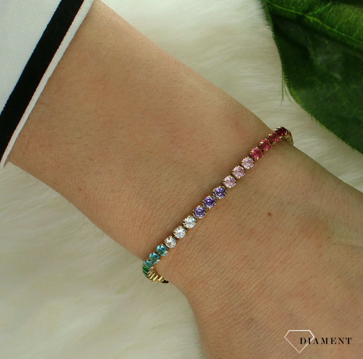 Bransoletka damska Pierre Ricaud Silver  PR157.5MZ.png