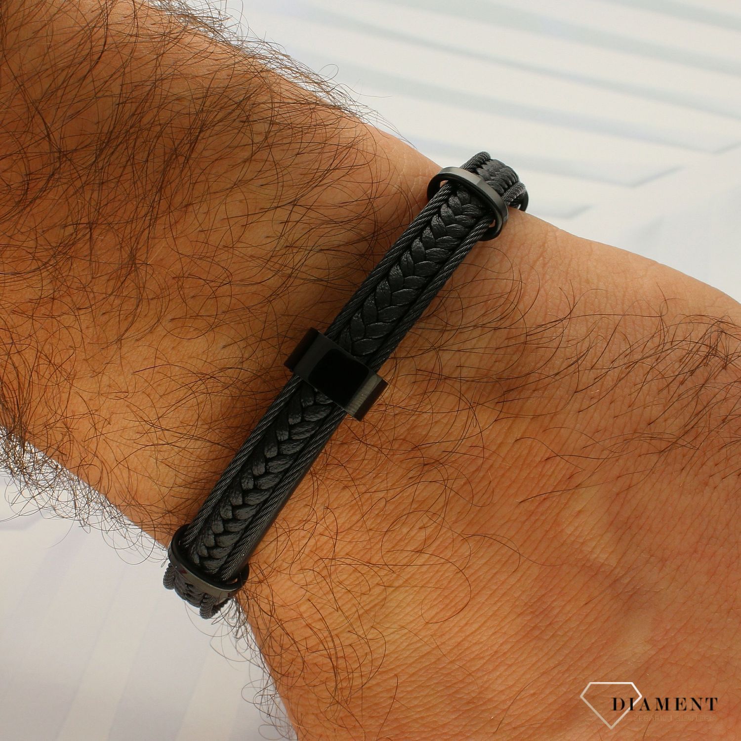 Męska bransoleta Pierre Ricaud PR624.BBL.jpg