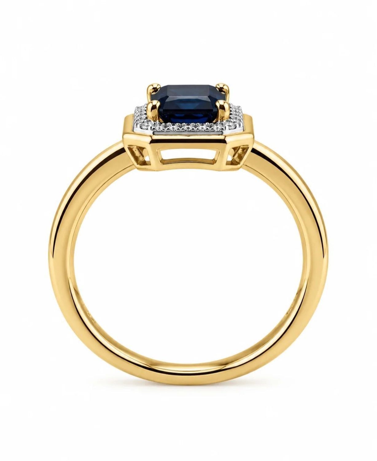 Złoty pierścionek 585 z London Blue Topaz 1,18 ct i 22 diamentami 0,10 ct GHSI rozmiar 18 (2).jpg