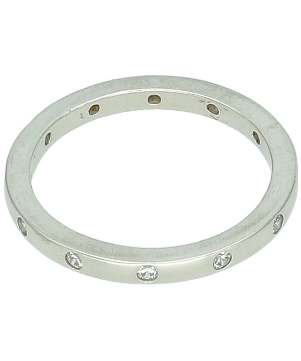 Srebrny pierścionek obrączka 925 z białymi cyrkoniami – delikatny 2 mm.jpg