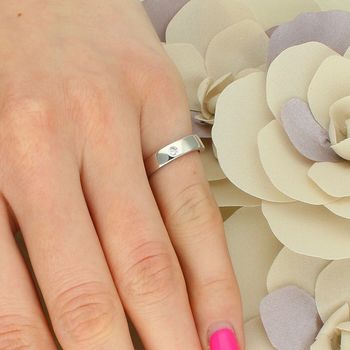 Srebrny pierścionek obrączka 925 z dwiema cyrkoniami – elegancka biżuteria damska (2).jpg