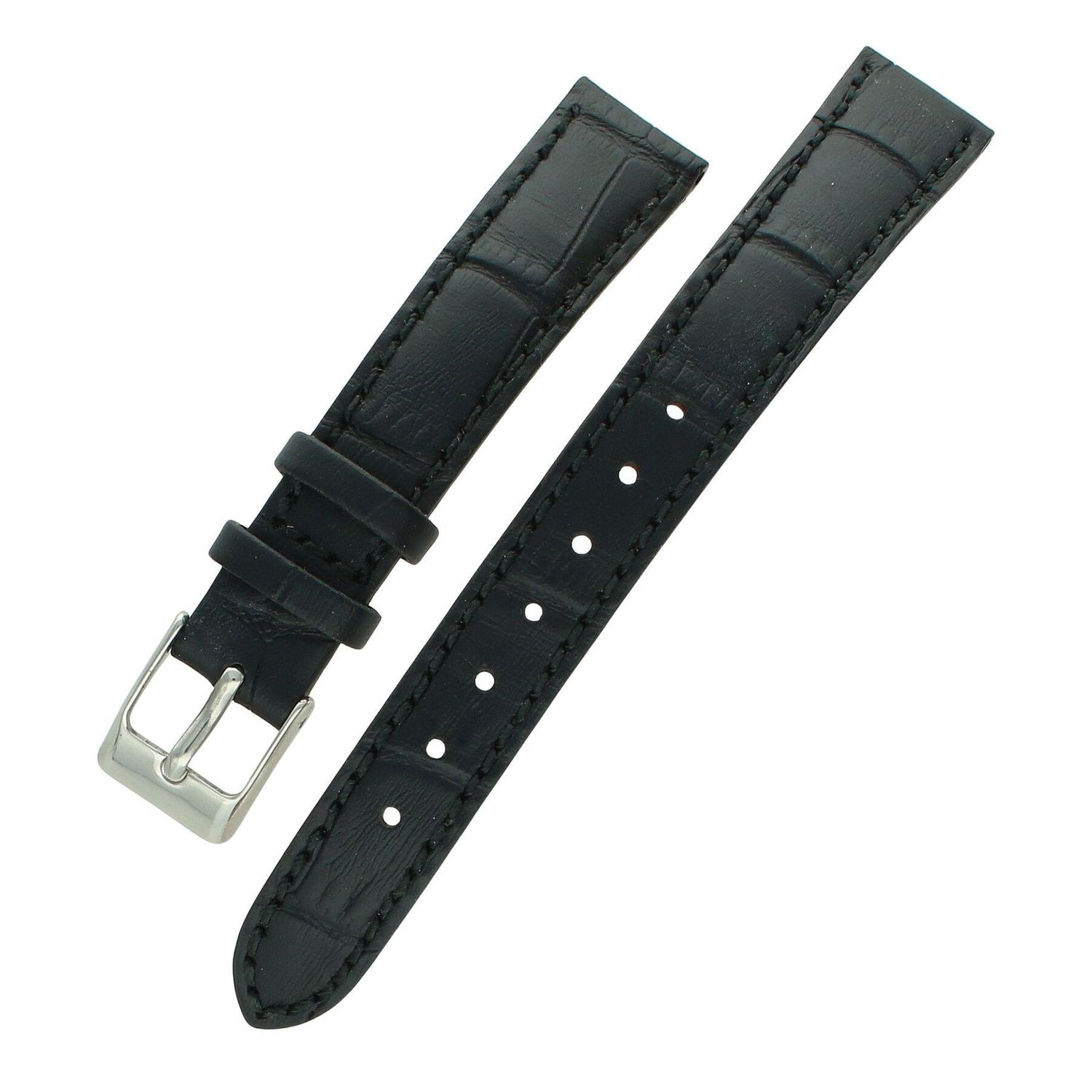 Czarny pasek do zegarka Citizen o szerokości 14 mm. Klasyczny i uniwersalny wygląd, idealny jako zamiennik do zegarków z mocowaniem 14 mm.1.jpg