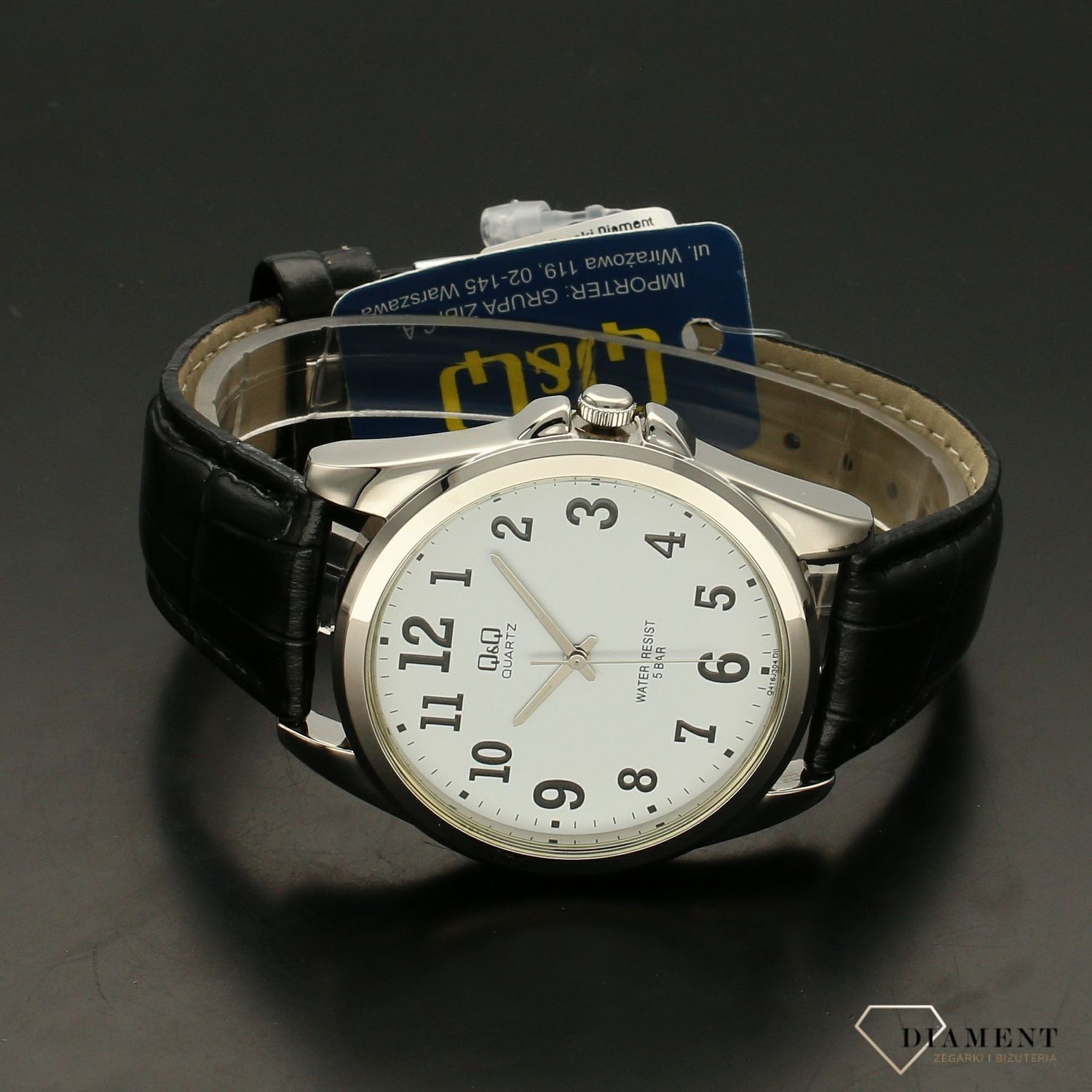 Zegarek męski czytelny na pasku  Q&Q Q416-304  (1).jpg