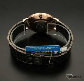 Zegarek damski QQ na bransolecie QA20-442. Zegarki damskie są dla kobiet biżuterią ale również praktycznym dodatkiem. Zegarek na bransolecie idealny na prezent. Zegarek damski elegancki w czarnej kolorystyce (1).jpg