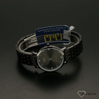 Zegarek damski na bransolecie w kolorz czarnym  QA21-432 (3).jpg