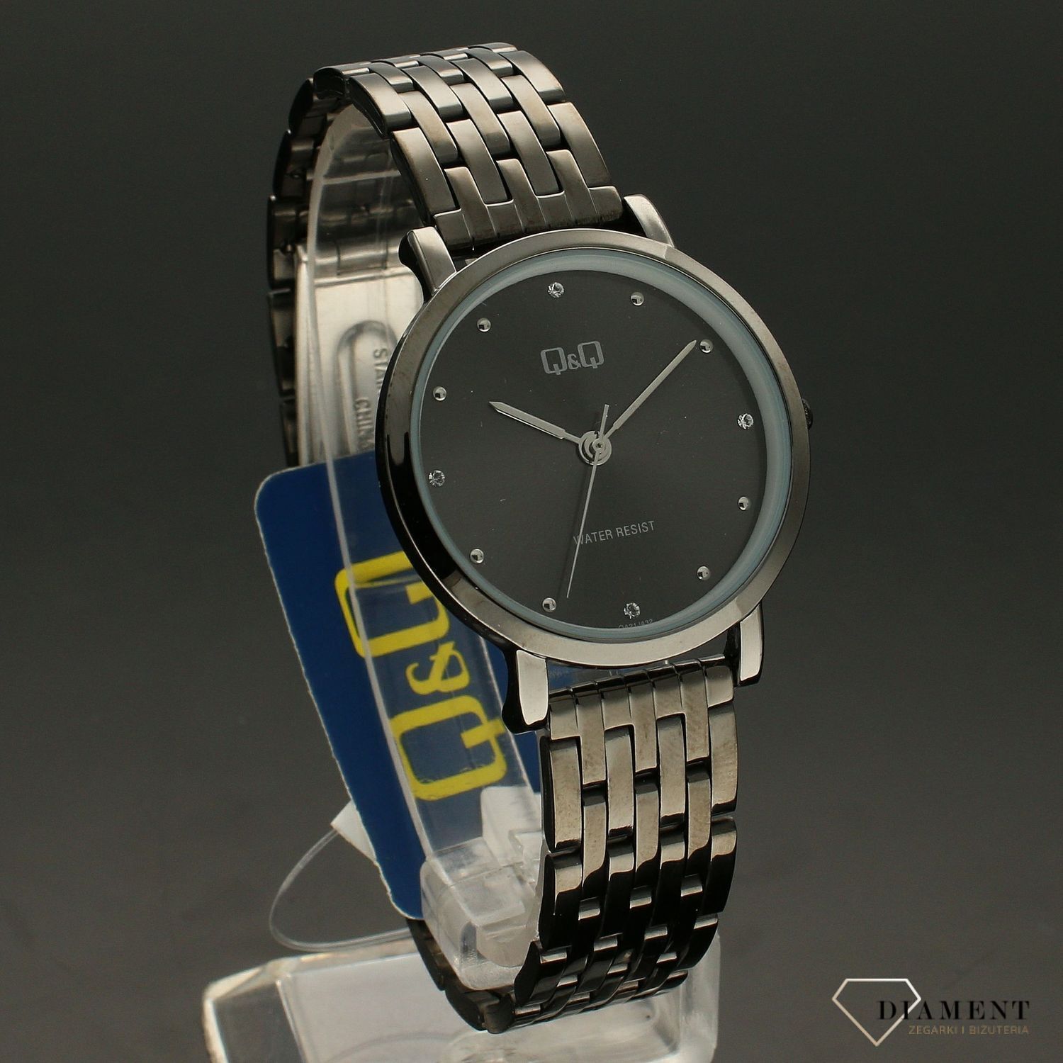 Zegarek męski QQ na bransoletce QA21-432⌚ Zegarki męskie z bransoletą.jpg