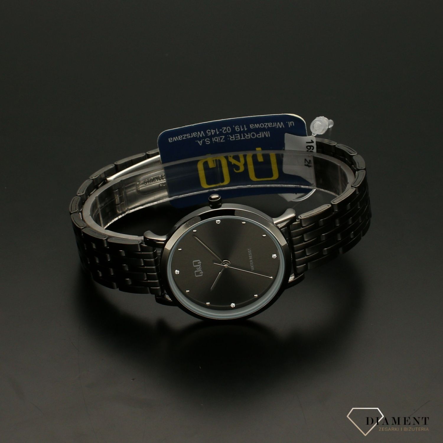 Zegarek męski QQ na bransoletce QA21-432⌚ Zegarki męskie z bransoletą.jpg