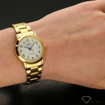 Zegarek damski na złotej bransolecie QA39-004 ' Złota klasyka '  QA39-004 (5).jpg