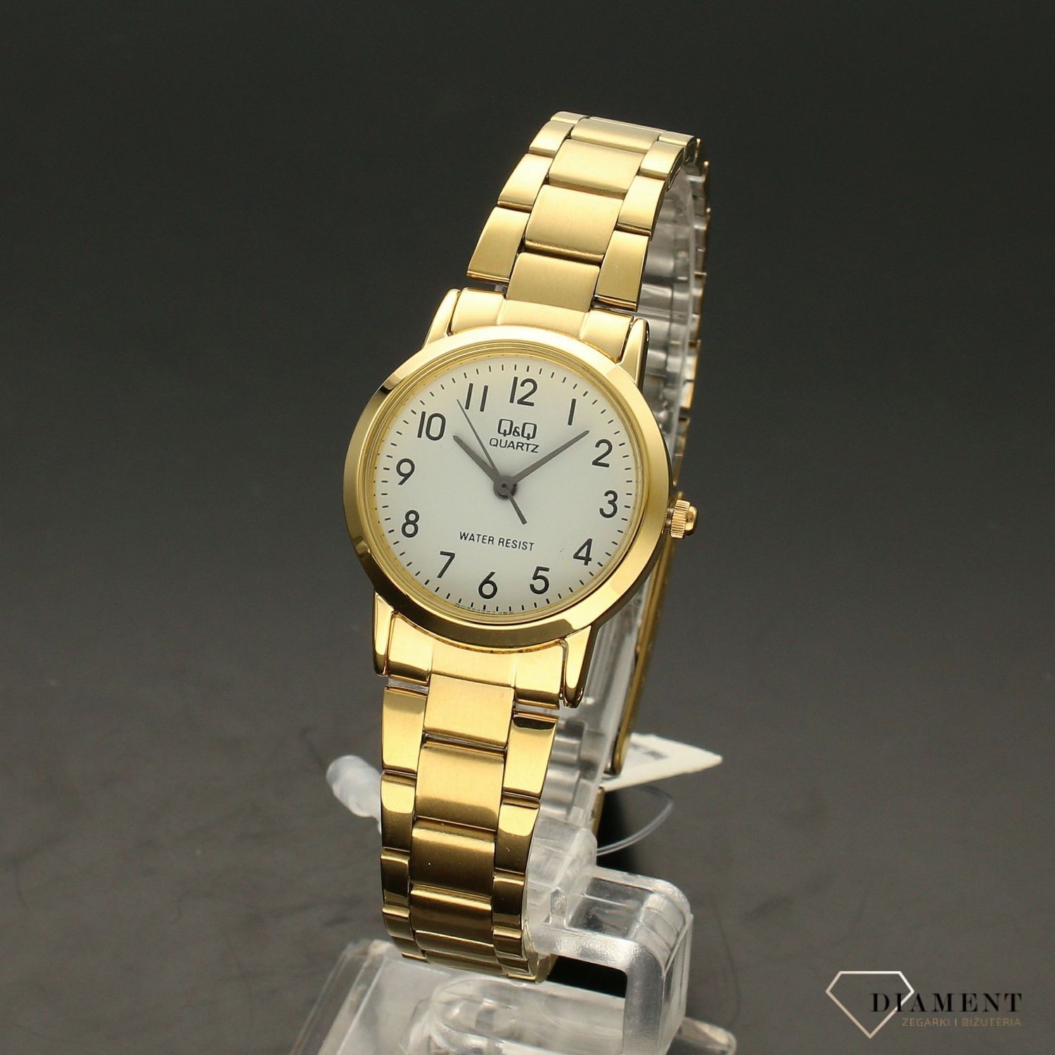 Zegarek damski na złotej bransolecie QA39-004 ' Złota klasyka '  QA39-004.jpg