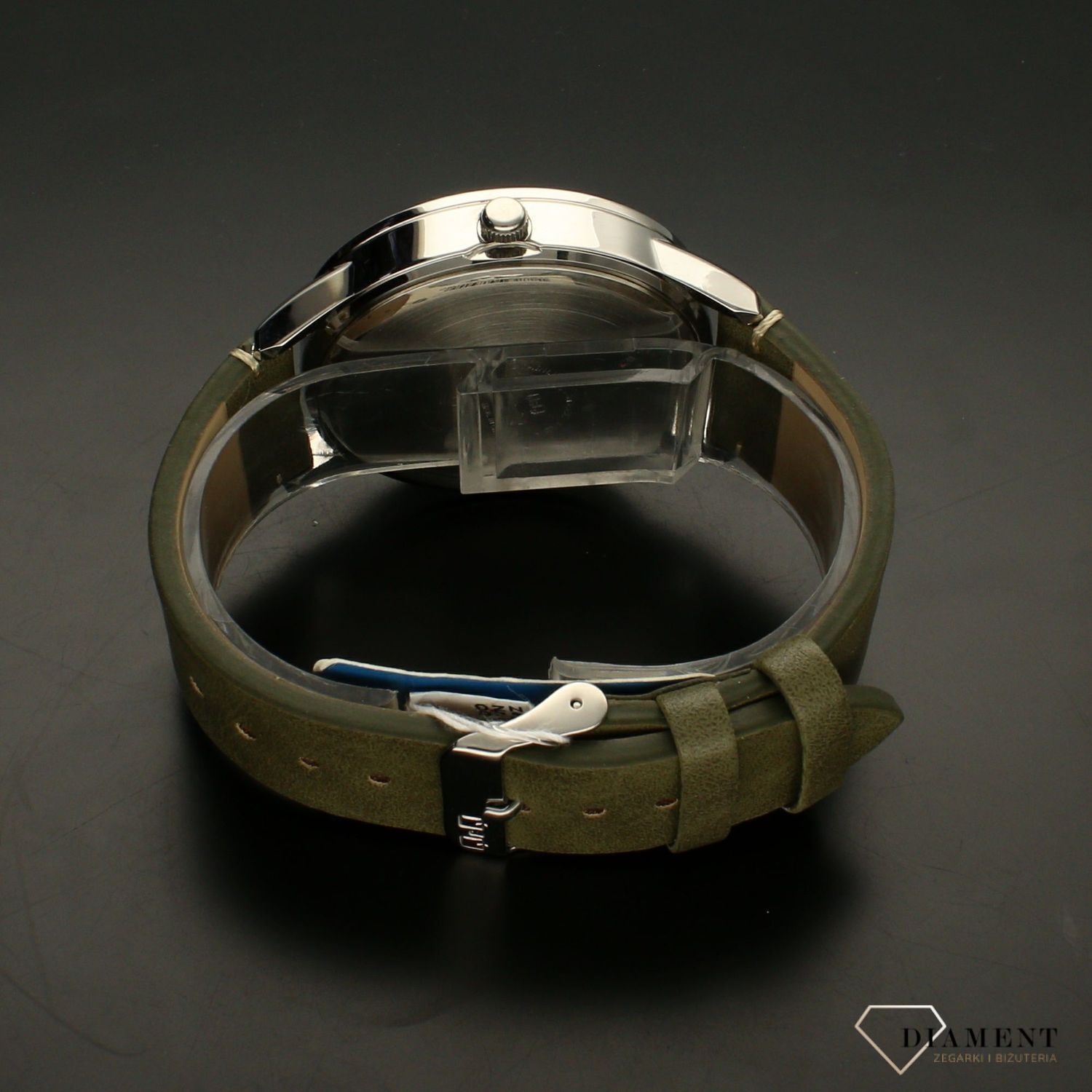 Zegarek męski na zielonym pasku QQ QA58-801. Zegarek męski QQ na pasku QB54-201.  Zegarki męskie na pasku✓ Wymarzony prezent ✓Prezent dla taty z grawerem✓ Prezent z grawerem✓ Autoryzowany sklep. ✓G 0zł ✓Gratis Kurier 24h.jpg