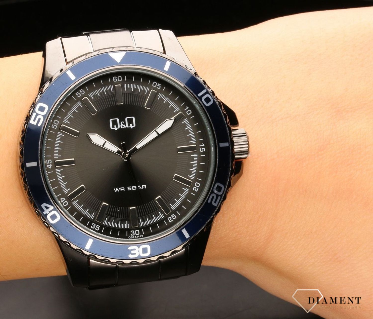 Męski zegarek Q&Q CLASSIC QB24-412 (1).jpg