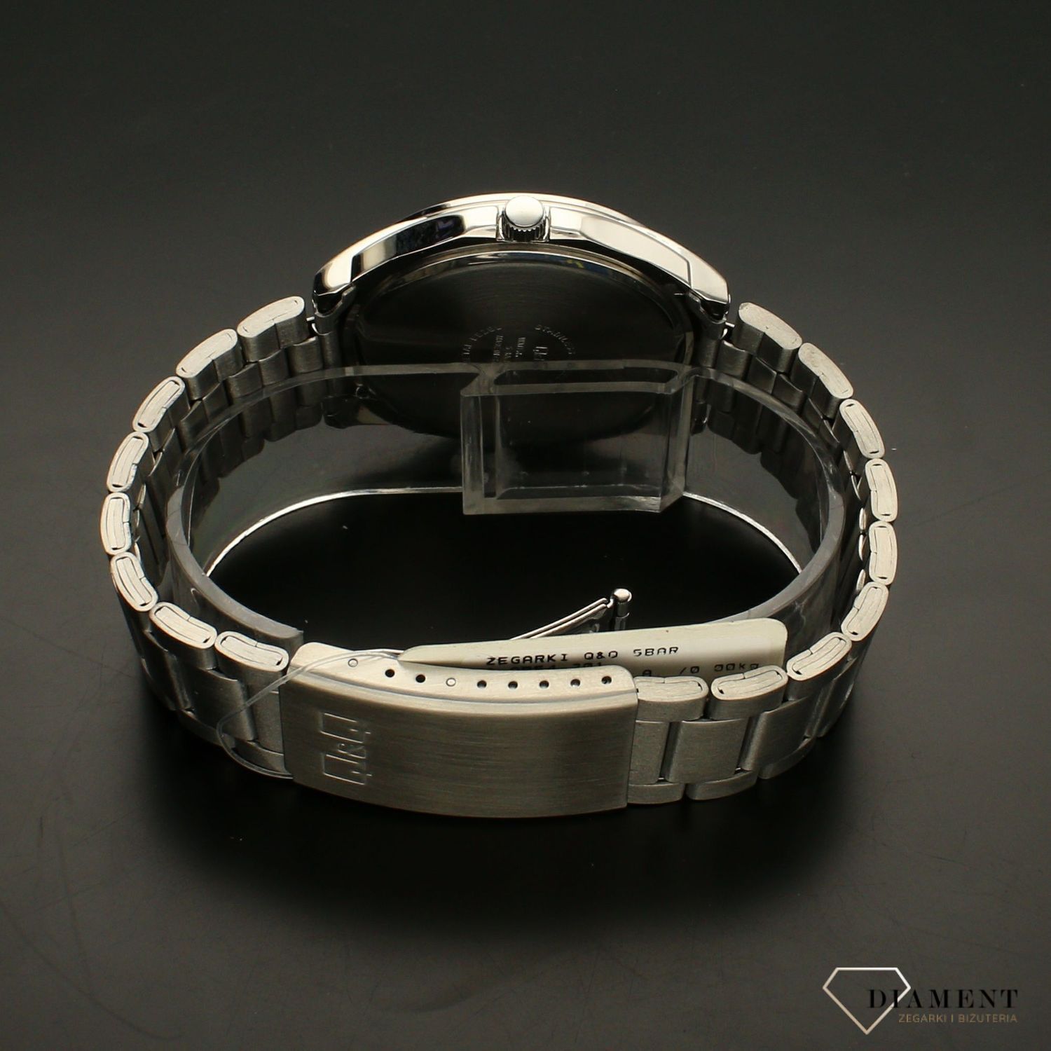 Zegarek męski QQ na bransolecie QB54-201.  Zegarki męskie na bransolecie✓ Wymarzony prezent ✓Prezent dla taty z grawerem✓ Prezent z grawerem✓ Autoryzowany sklep. ✓Grawer 0zł ✓Gratis Kurier 24h ✓Zwrot 30 dni.jpg