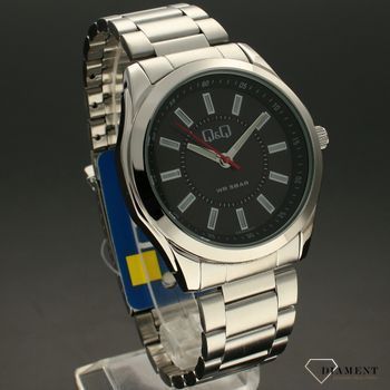 Zegarek męski QQ na bransolecie QZ82-402 ⌚ ✓ Wymarzony prezent ✓Prezent dla taty z grawerem✓ (1).jpg