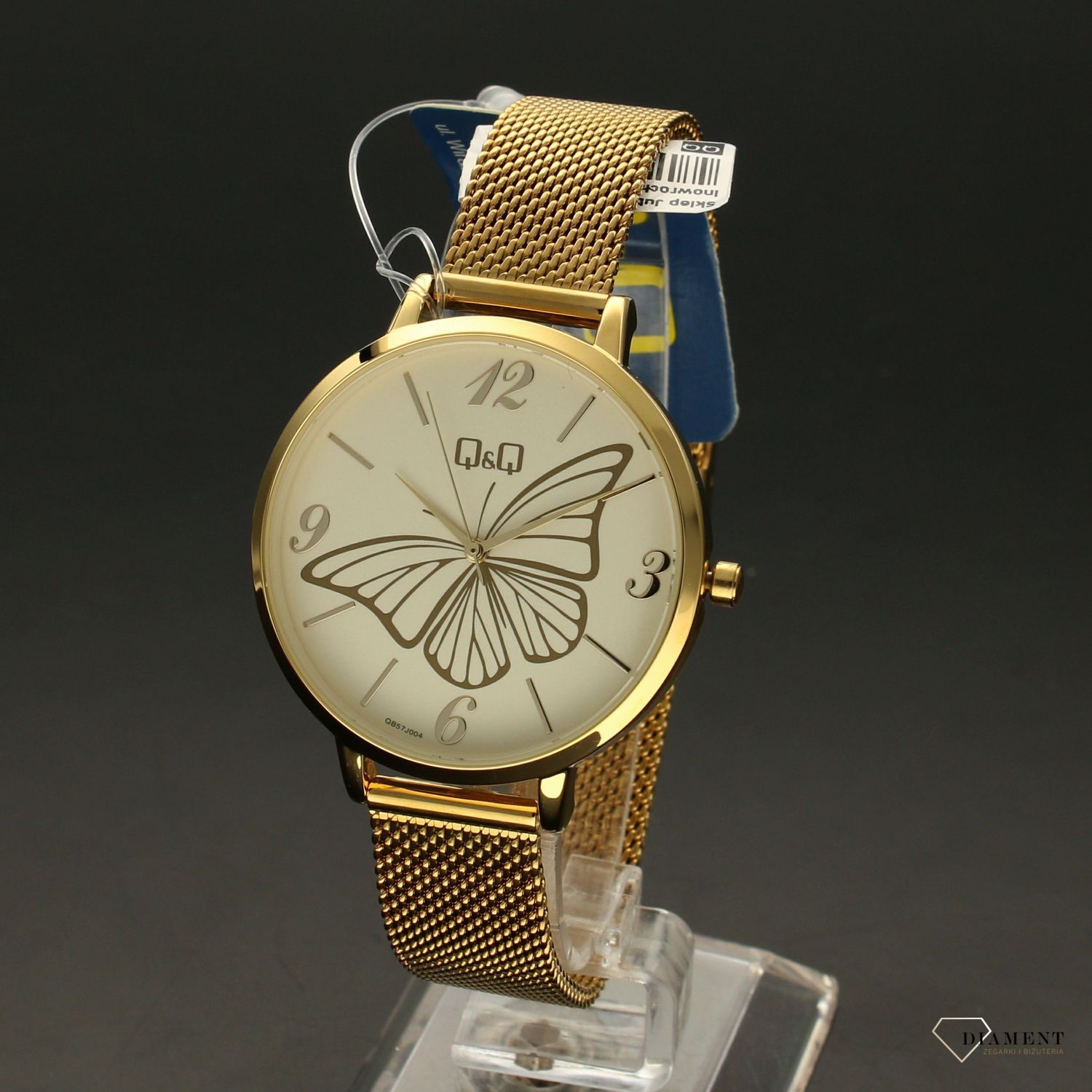 Zegarek damski Q&Q FASHION 'motyl ' QB57-004.jpg