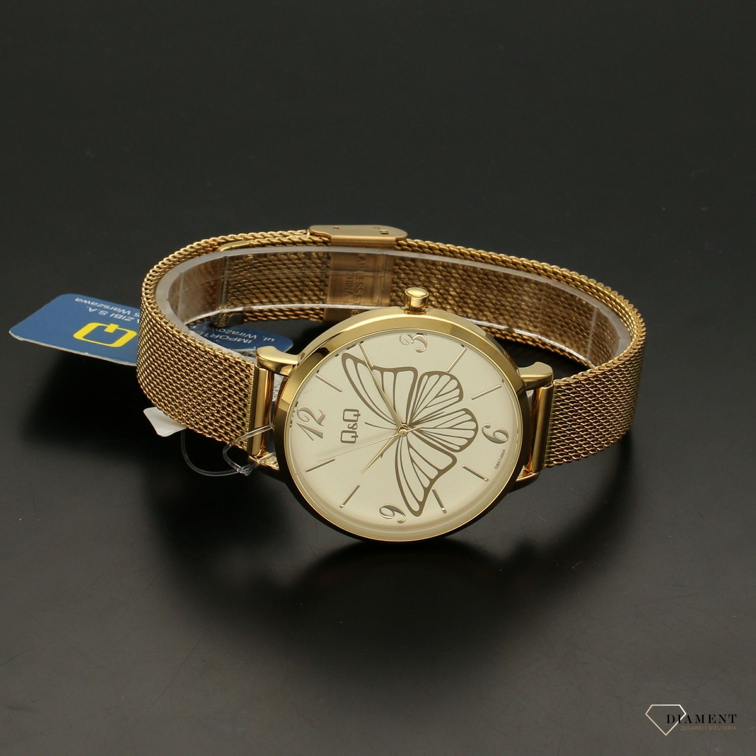 Zegarek damski Q&Q FASHION 'motyl ' QB57-004.jpg