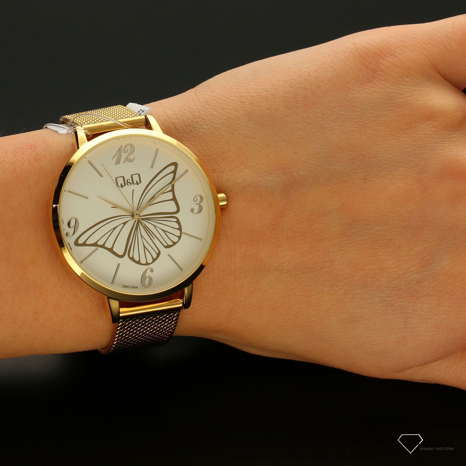 Zegarek damski Q&Q FASHION 'motyl ' QB57-004.jpg