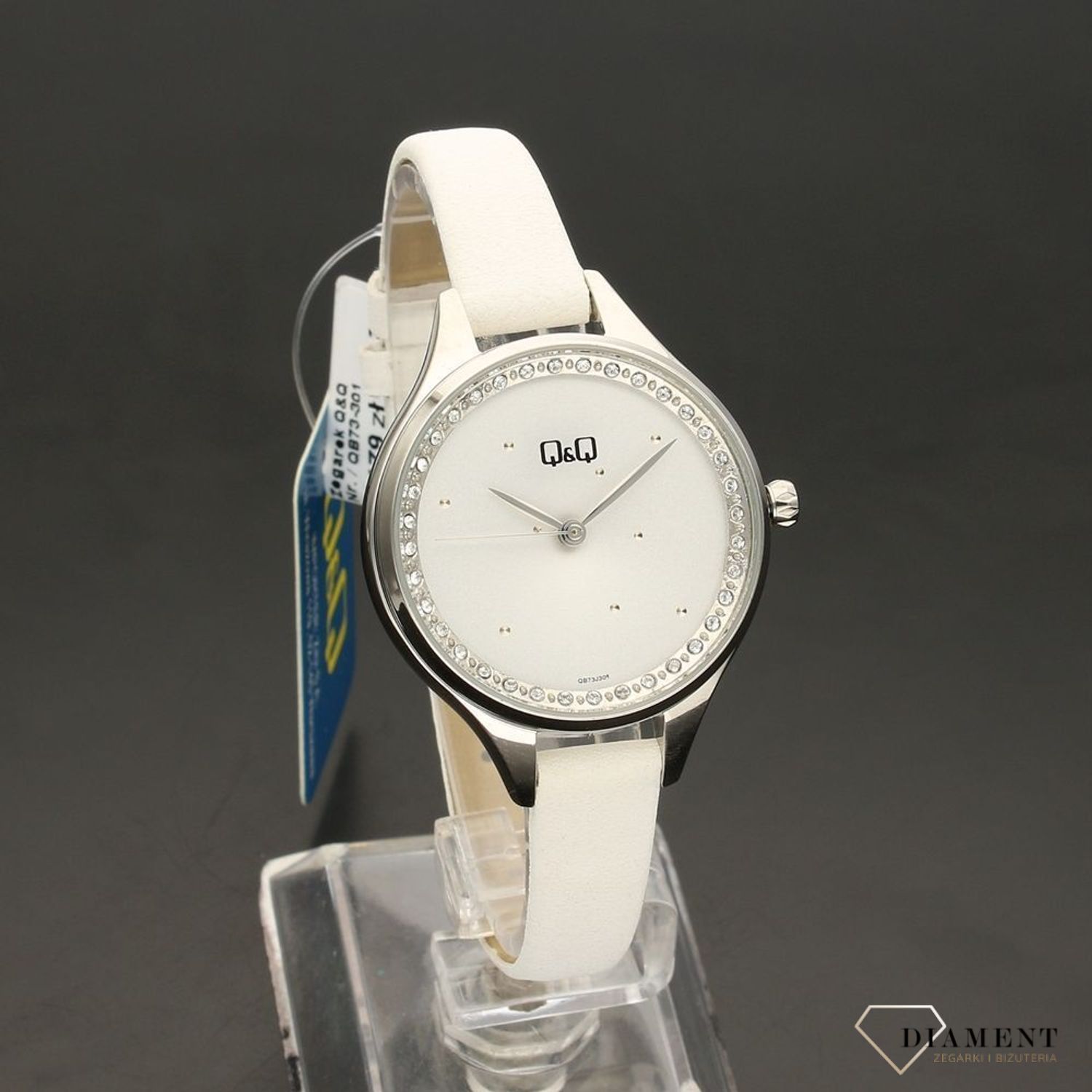 Zegarek damski QQ biżuteryjny QB73-301 jpg.jpg