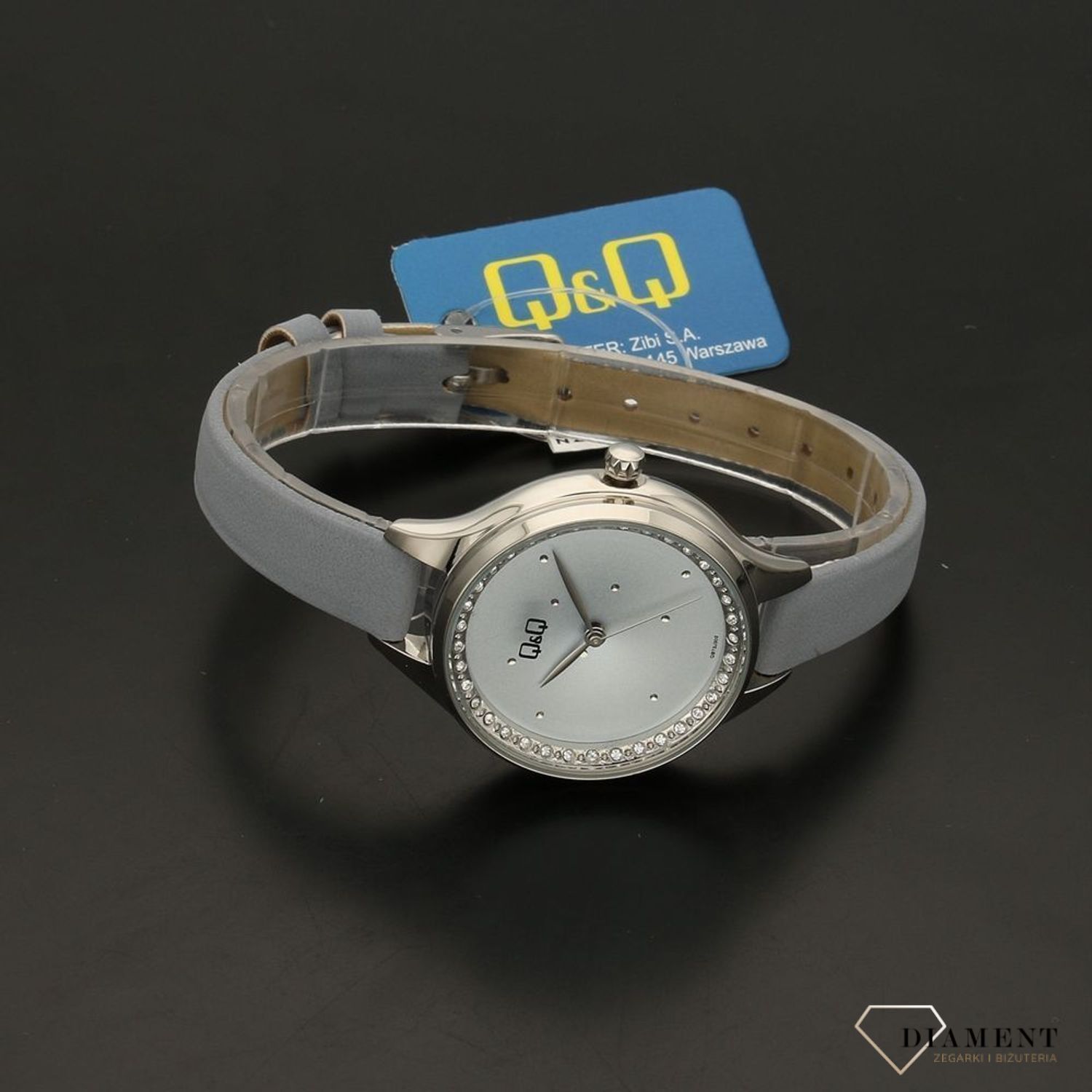 Zegarek damski QQ biżuteryjny QB73-302 jpg.jpg