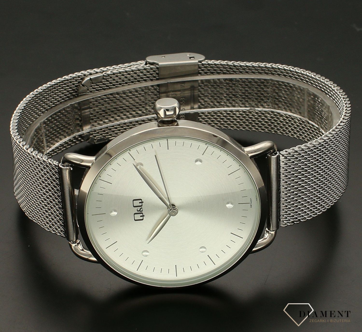 Zegarek damski Q&Q na bransolecie QB74-201 z cyrkoniami (2).jpg