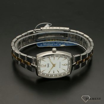 Zegarek damski na bransolecie srebrno-złotej QQ QC13-401 (4).jpg
