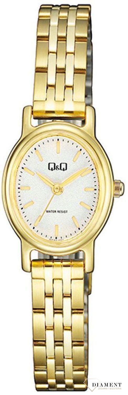 Zegarek damski QQ owalna tarcz QC33-001.jpg