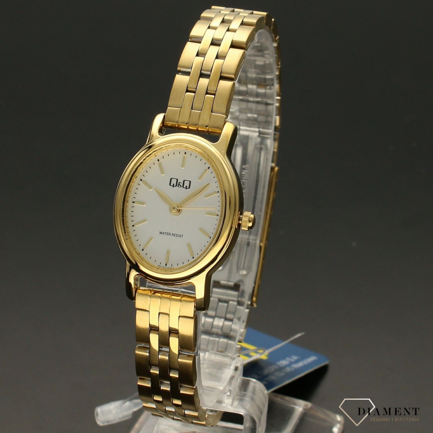 Zegarek damski QQ owalna tarcz QC33-001.jpg