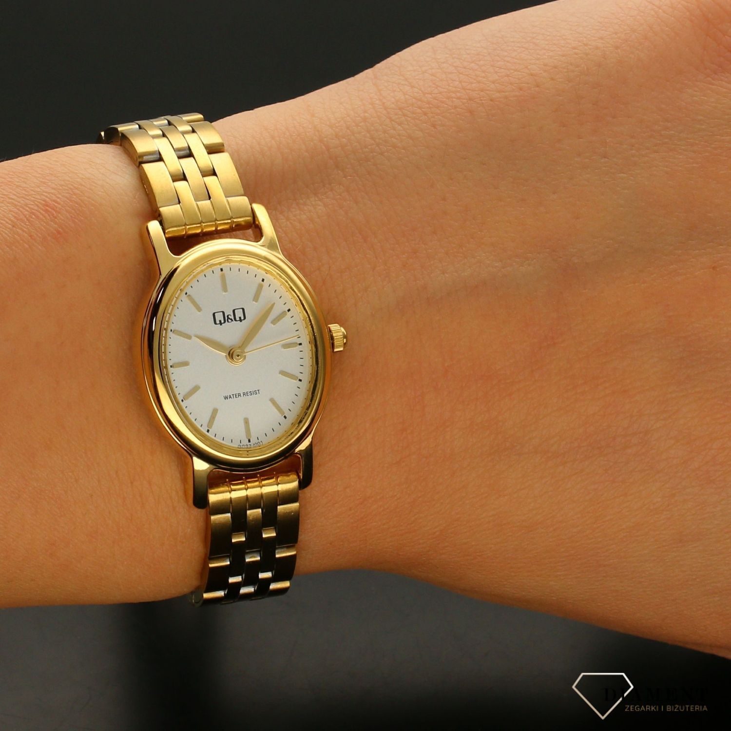 Zegarek damski QQ owalna tarcz QC33-001.jpg