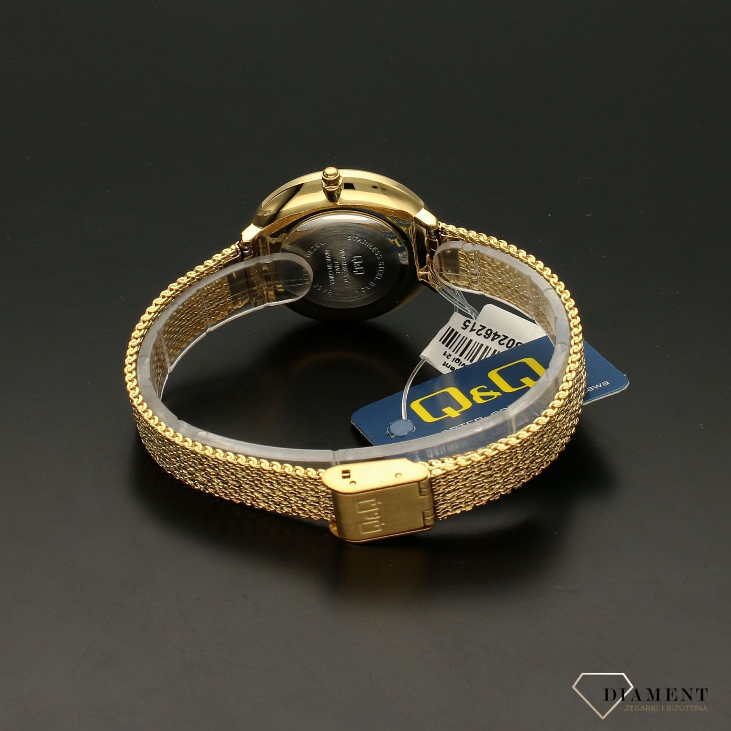 Zegarek damski Q&Q klasyczny na bransolecie QC35-010.jpg