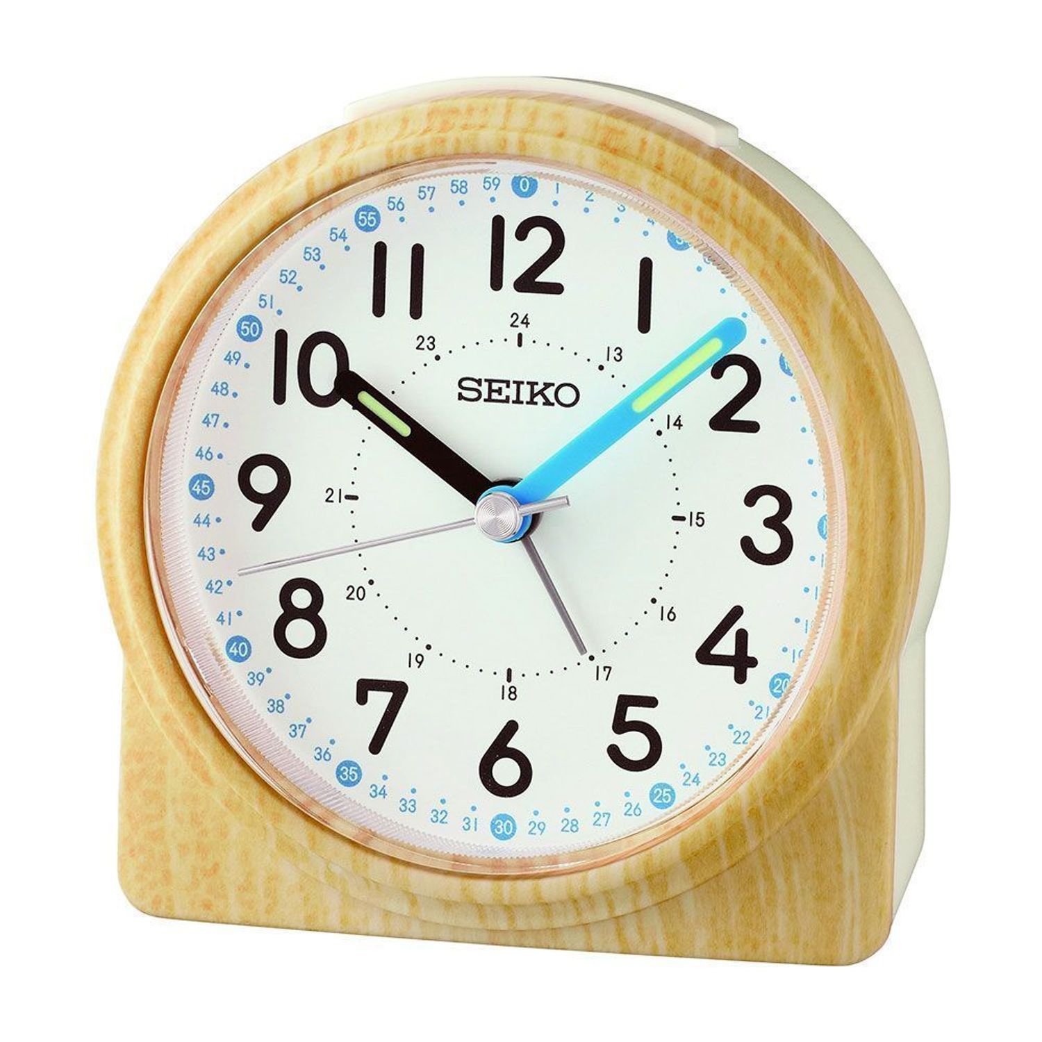 Seiko QHE210B – Analogowy Budzik z Alarmem i podświetleniem.jpg