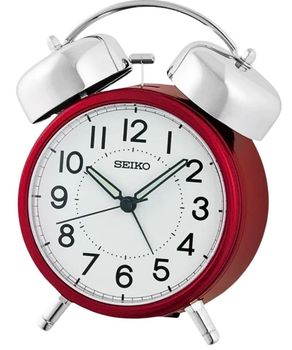 Budzik Seiko QHK063R retro czerwony, płynący sekundnik, drzemka, podświetlenie.jpg