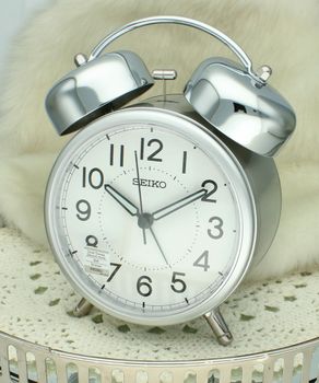 Budzik Seiko QHK063S retro srebrny, płynący sekundnik, drzemka, podświetlenie budzik.jpg