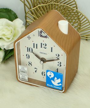 Budzik Seiko QHP011B z kukułką - śpiew ptaków, regulacja głośności, drzemka i podświetlenie  8,5x11 cm ..jpg