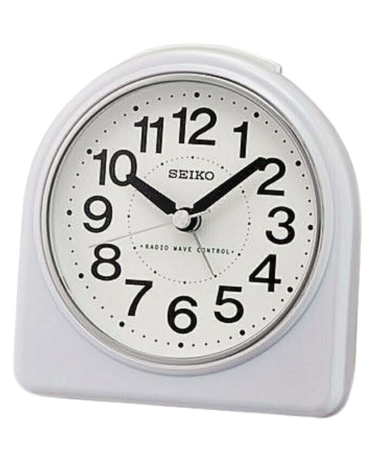 Budzik Seiko QHR204W biały - sterowany radiowo, drzemka, podświetlenie.jpg